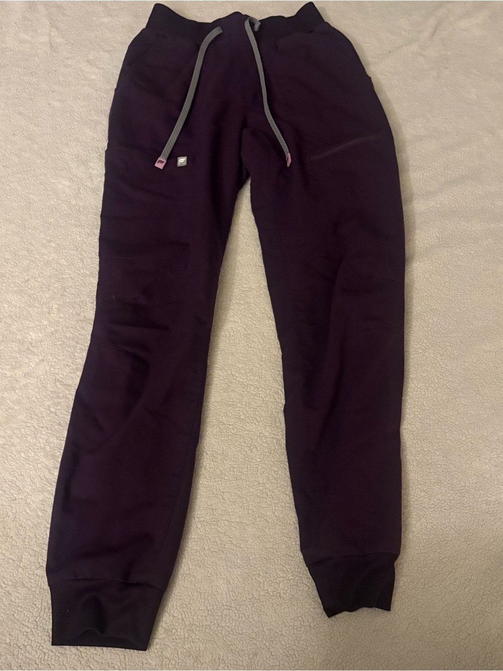 Fabletics On-Call Scrub Jogger Açaí Purple - Picture 2 of 6